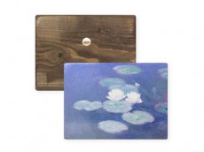 meesters op hout - Monet - Waterlelies bij avond