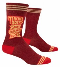 man: Teacher socks "cause teachers